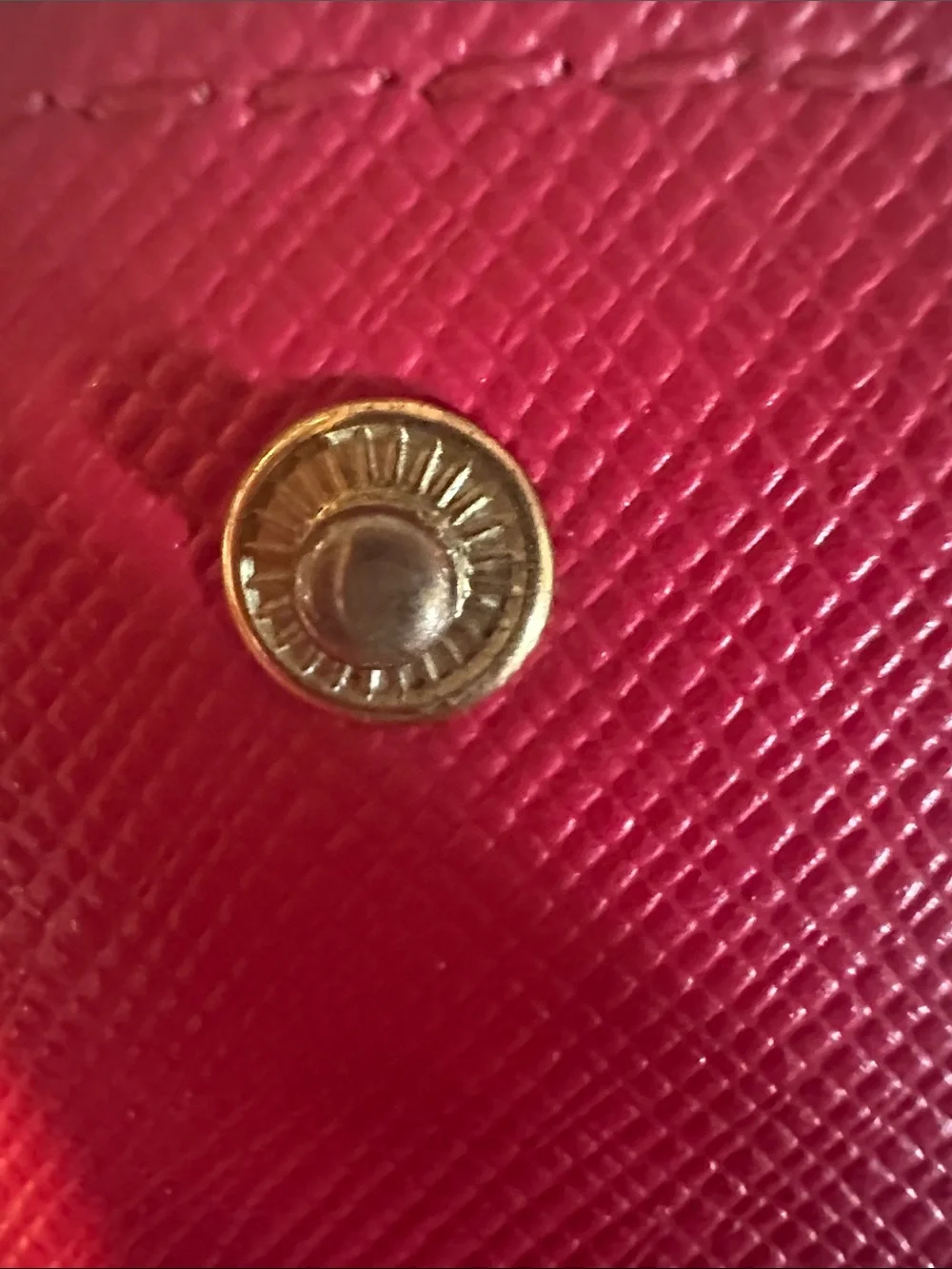 Coach Slim Pink/Fuchsia Leather Wallet/Clutch
